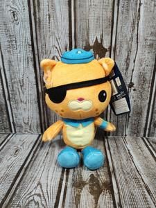 New Octonauts Above & Beyond Kwazii Plush Stuffed 2022 Netflix Orange Cat 8"